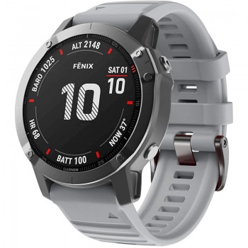 Силіконовий ремінець ArmorStandart Silicone для Garmin 22 мм, сірий Силіконовий ремінець ArmorStandart Silicone для Garmin 22 мм, сірий