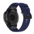 Силіконовий ремінець ArmorStandart для годинника Garmin 20mm, темно-синій