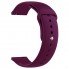 Силіконовий ремінець ArmorStandart Silicone Watch Strap 20mm для годинника, бордовий (Marsala)