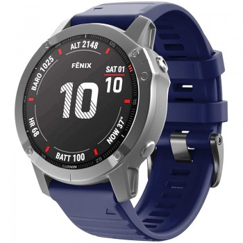 Силіконовий ремінець ArmorStandart Silicone для Garmin 26 мм, темно-синій Силіконовий ремінець ArmorStandart Silicone для Garmin 26 мм, темно-синій