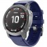 Силіконовий ремінець ArmorStandart Silicone для Garmin 26 мм, темно-синій