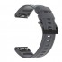 Силіконовий ремінець ArmorStandart Silicone для Garmin 20 мм сірий