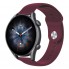 Силіконовий ремінець для годинника ArmorStandart Silicone Watch Strap 22 мм марсала