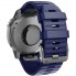 Силіконовий ремінець ArmorStandart для Garmin 22 мм, темно-синій