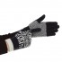 Перчатки для сенсорных экранов ArmorStandart Touch Gloves Snowflake с орнаментом, синие, One Size
