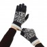 Перчатки для сенсорных экранов ArmorStandart Touch Gloves Snowflake с орнаментом, синие, One Size
