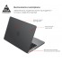 Захисна накладка ArmorStandart Matte Shell для MacBook Pro 14 M4/M3/M2/M1, чорна