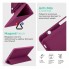 Чохол-книжка з підставкою ArmorStandart Smart Fold Pen для Lenovo Tab M10 Plus (3 Gen) TB125/TB128, сливовий