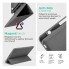 Чохол-книжка ArmorStandart Smart Fold Pen для Apple iPad Pro 13 (2024) зі слотом для стилуса, темно-сірий