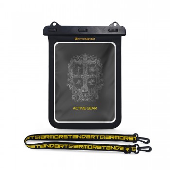 Водонепроникний чохол для планшета ArmorStandart Capsule Tab IPX8 22x30 см, чорний