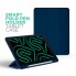Чохол-книжка ArmorStandart Smart Fold Pen для Lenovo Tab K11 Plus, темно-синій, зі слотом для стилуса