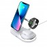 Беспроводное зарядное устройство ArmorStandart H101 3 in 1 Magnetic White (ARM78102)