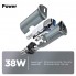 Автомобильное зарядное устройство ArmorStandart USB Type-C PD20W + USB QC 3.0 Grey (ARM65439)