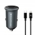 АЗУ ArmorStandart USB Type-C PD20W + USB QC 3.0 Grey + кабель Lightning (ARM82460)