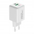 Мережевий зарядний пристрій ArmorStandart AR371 30W GaN Type-C + USB-A White (ARM77549)