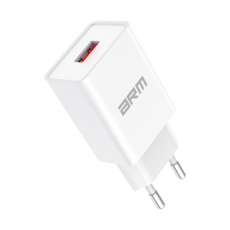Сетевое зарядное устройство ArmorStandart AR02 1хUSB(3.1A) White (ARM59714)