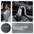 АЗУ ArmorStandart USB Type-C PD20W + USB QC 3.0 Grey + кабель Lightning (ARM82460)