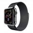 Чехол с защитным стеклом Apple Watch 41 mm TPU акрил противоударный
