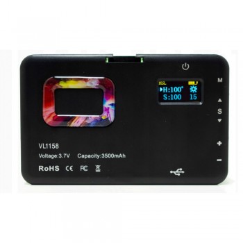 Селфі спалах ADDWING VL-1158 RGB, 8W, 2700-6500K, 2000mAh