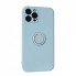 Захисний чохол для iPhone 12 Pro Ring Silicone Case, Turquoise