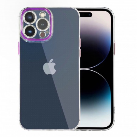 Защитный чехол для iPhone 14 Pro Skin TPU Case, фиолетовый