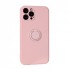 Захисний чохол для iPhone 12 Pro Ring Silicone Case, Pink Sand