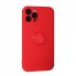Захисний чохол для iPhone 12 Pro Ring Silicone Case, Red