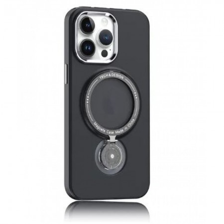 Захисний чохол для iPhone 12 Pro Stand Case with MagSafe, чорний