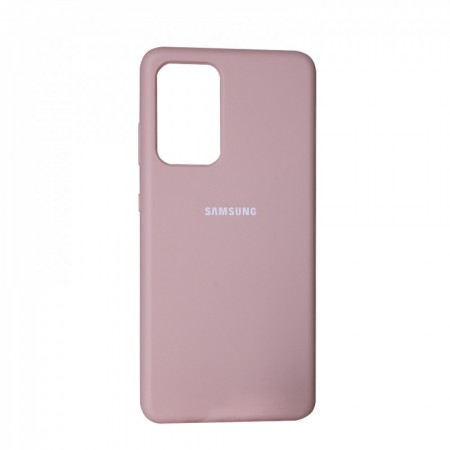 Захисний чохол для Samsung A26 5G  Silicone Case, рожевий пісок