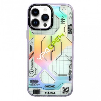 Захисний чохол для iPhone 13 Pro Max Paika IC TPU, білий