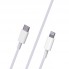 Сетевое зарядное устройство для iPhone iVon AD-48 | 18W | PD | USB-C to Lightning Cable (1m)