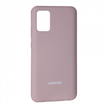Захисний чохол для Samsung A02S Silicone Cover, рожевий пісок