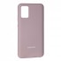 Захисний чохол для Samsung A02S Silicone Cover Case, рожевий