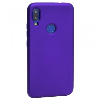 Захисний чохол для Xiaomi Redmi Note 7 Silicone Case, фіолетовий