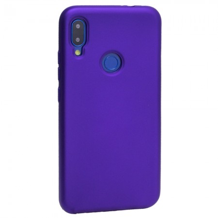 Захисний чохол для Xiaomi Redmi Note 7 Silicone Case, фіолетовий