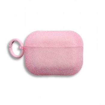 Захисний чохол для AirPods Shine With Ring, рожевий