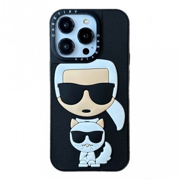 Защитный чехол для iPhone 12 Pro Casetify Karl Lagerfeld TPU Case, модель 204