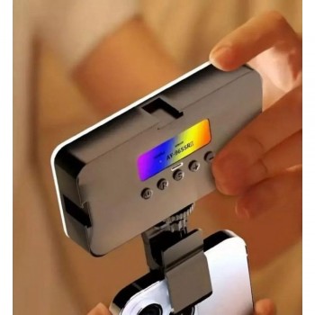 Відеосвітло портативне UKC AY-96JSSR RGB, 80 світлодіодів, 5 режимів освітлення