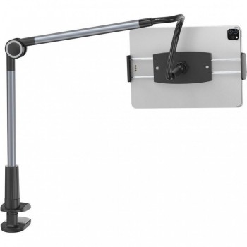 Підставка для телефону та планшета Baseus Lazy Holder SULR-0G, сіра, універсальна, для екранів 4-6,5 дюймів, регульована