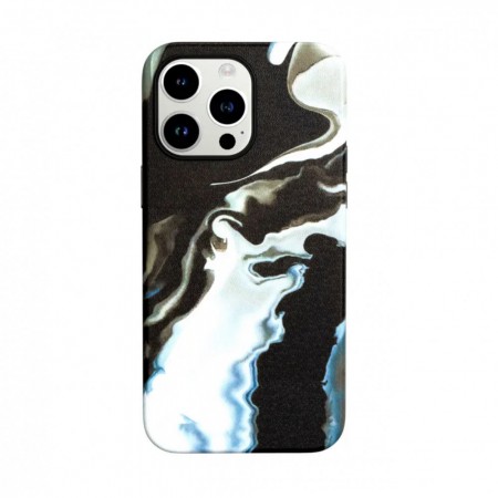 Захисний чохол для iPhone 11 Pro Marble Case with MagSafe, чорний