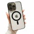 Захисний чохол для iPhone 12 Pro Clear Magnetic TPU+PC, чорний