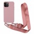 Захисний чохол Cord Silicone Case для iPhone 13 Pro Max 6.7", Pink Sand