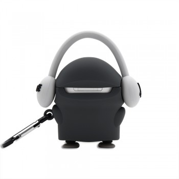 Захисний чохол для AirPods Emoji з зображенням Sponge Bob, силіконовий, універсальний