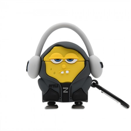 Захисний чохол для AirPods Emoji з HF — Mickey, силіконовий, милий дизайн