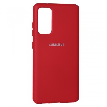 Захисний чохол для Samsung S20 FE Silicone Case, червоний
