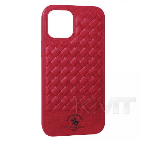 Захисний чохол для iPhone 13 6.1 Polo Ravel Leather Case, гранатовий
