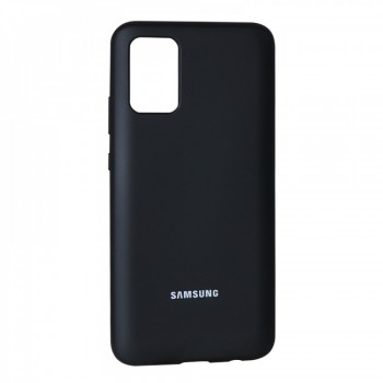 Захисний чохол для Samsung A02S Silicone Cover, чорний