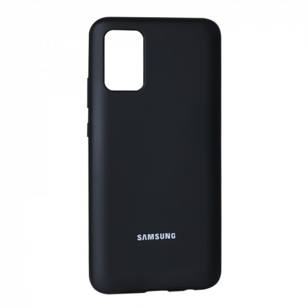 Захисний чохол для Samsung A02S Silicone Cover, чорний