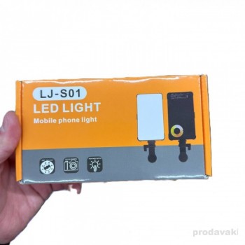 Селфі спалах LJ-S01 для телефону, 4000mAh, 3000-6000K