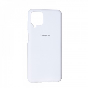 Захисний чохол для Samsung A12 (A125) Silicone Case, білий